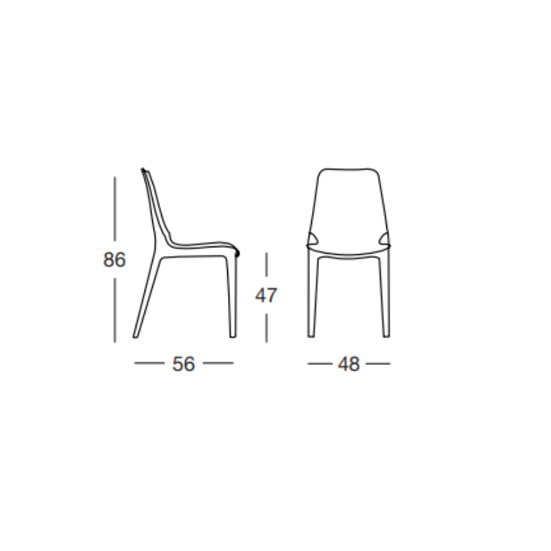 Sedia Ginevra - Scab Design