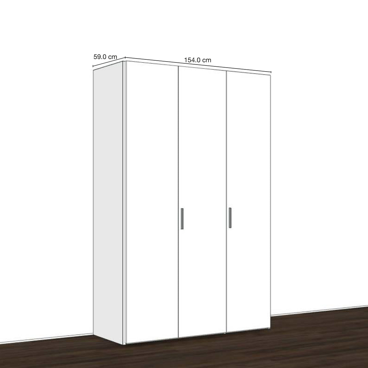 Armadio moderno personalizzabile su misura - Pozzoli