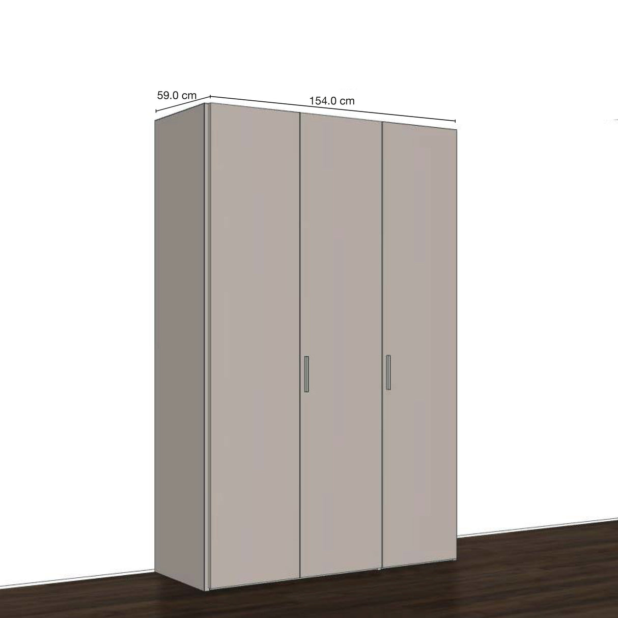 Armadio moderno personalizzabile su misura - Pozzoli