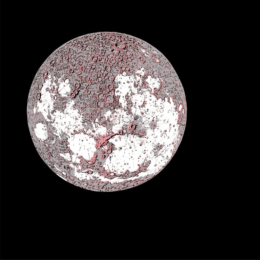 Carta della Luna - Danese Milano