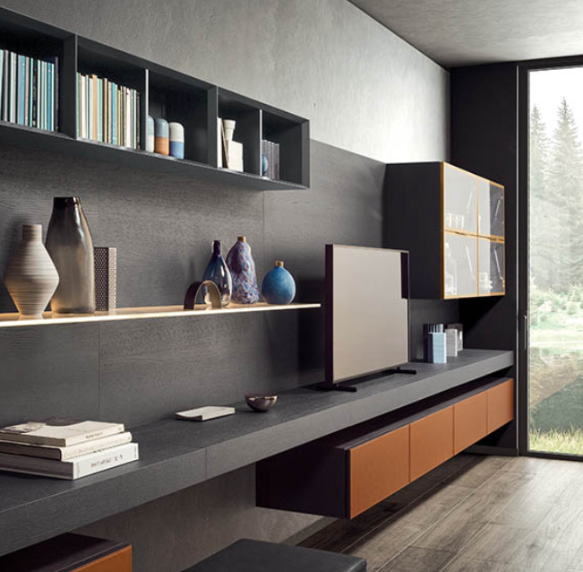 Parete attrezzata 36e8 - Lago