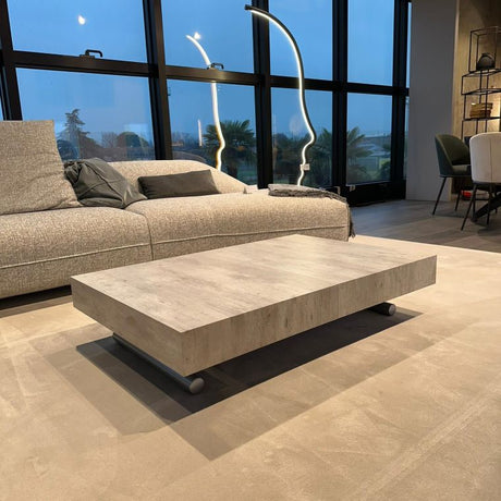 Tavolino trasformabile saliscendi Block - Pozzoli