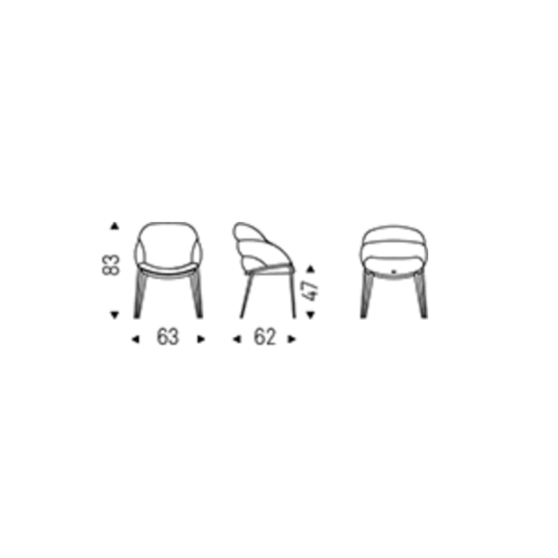 Poltroncina Camilla ML - Cattelan Italia