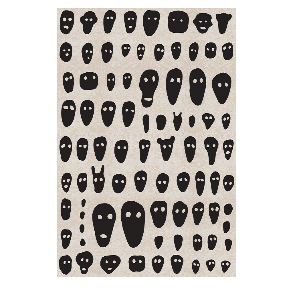 Tappeto Stencils Qeeboo