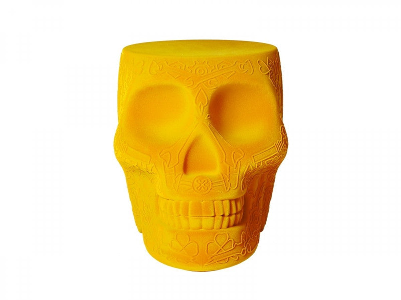 Sgabello e Tavolino Mexico Velvet - Qeeboo