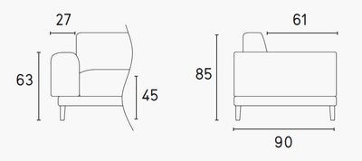 Divano Hammer - Calligaris