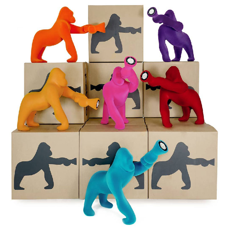 Lampada Kong XS Velvet PROMO - Qeeboo