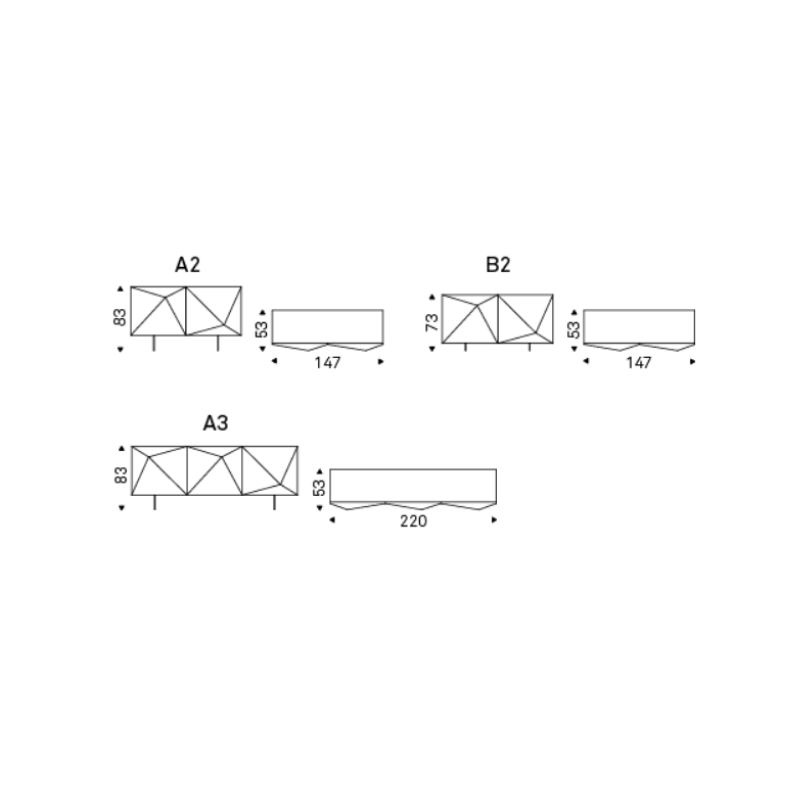 Madia Kayak - Cattelan Italia