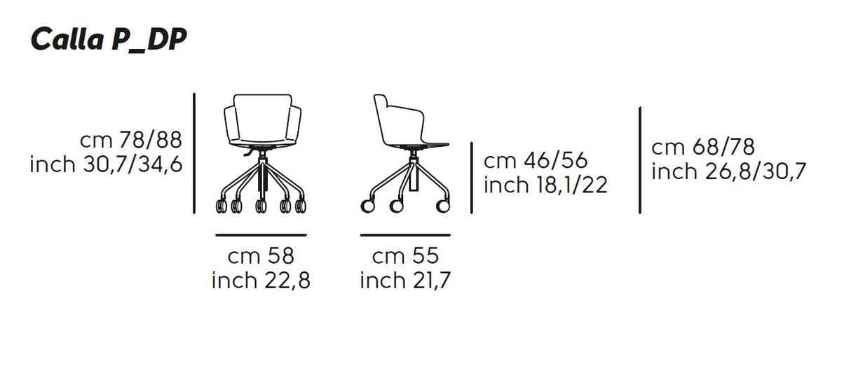Sedia Operativa Calla - Midj