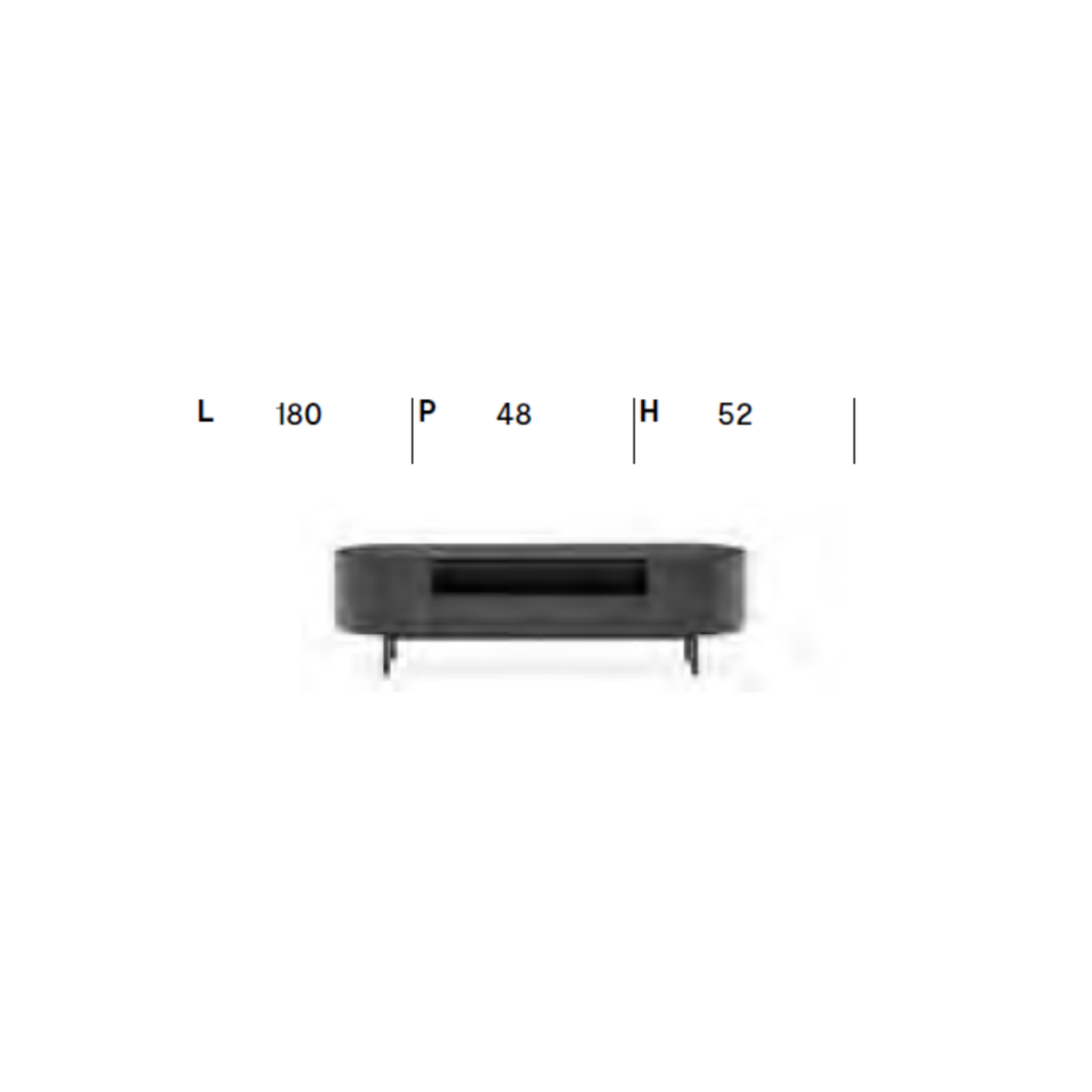 Porta Tv Lake - Calligaris