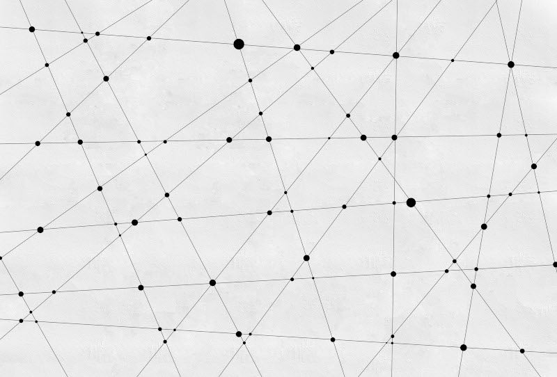 Carta da parati Il Punto e La Linea - Instabilelab
