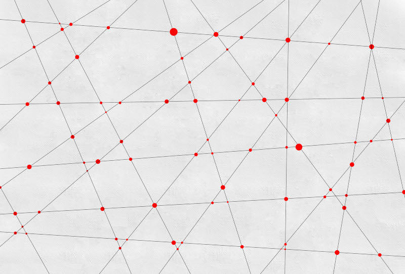 Carta da parati Il Punto e La Linea - Instabilelab
