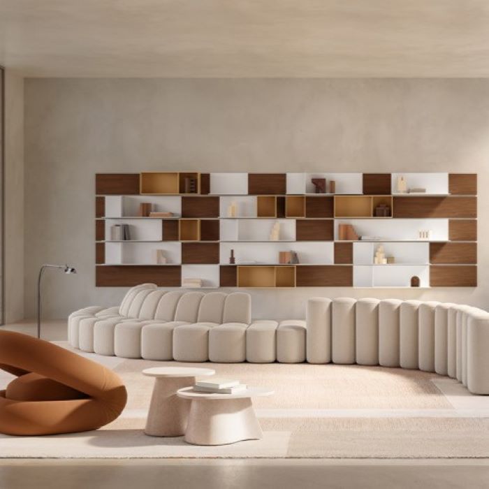 Parete Attrezzata Pentagramma - MDF Italia