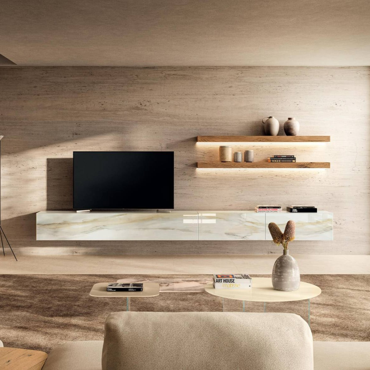 Parete attrezzata Materia - Lago