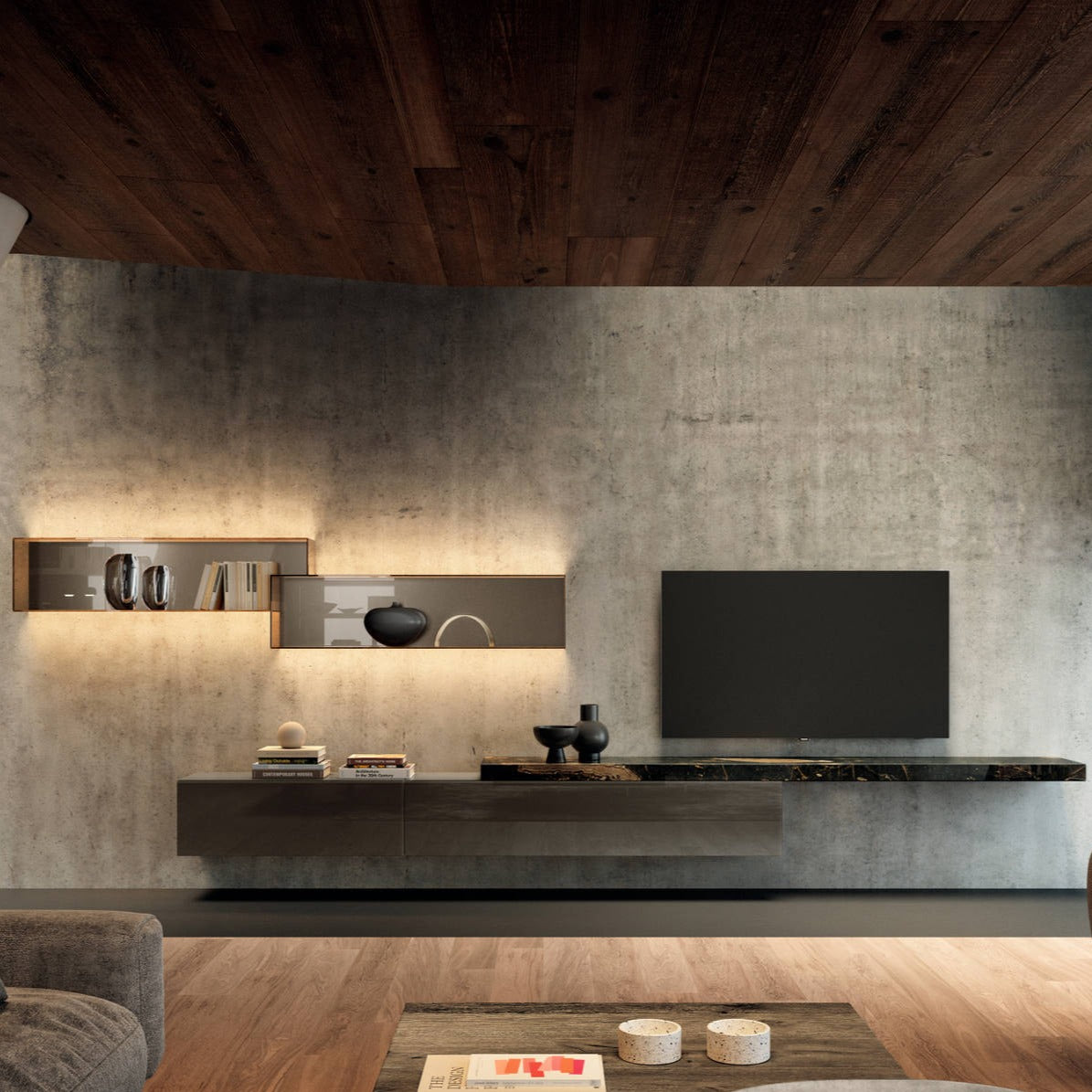 Parete attrezzata 36e8 - Lago