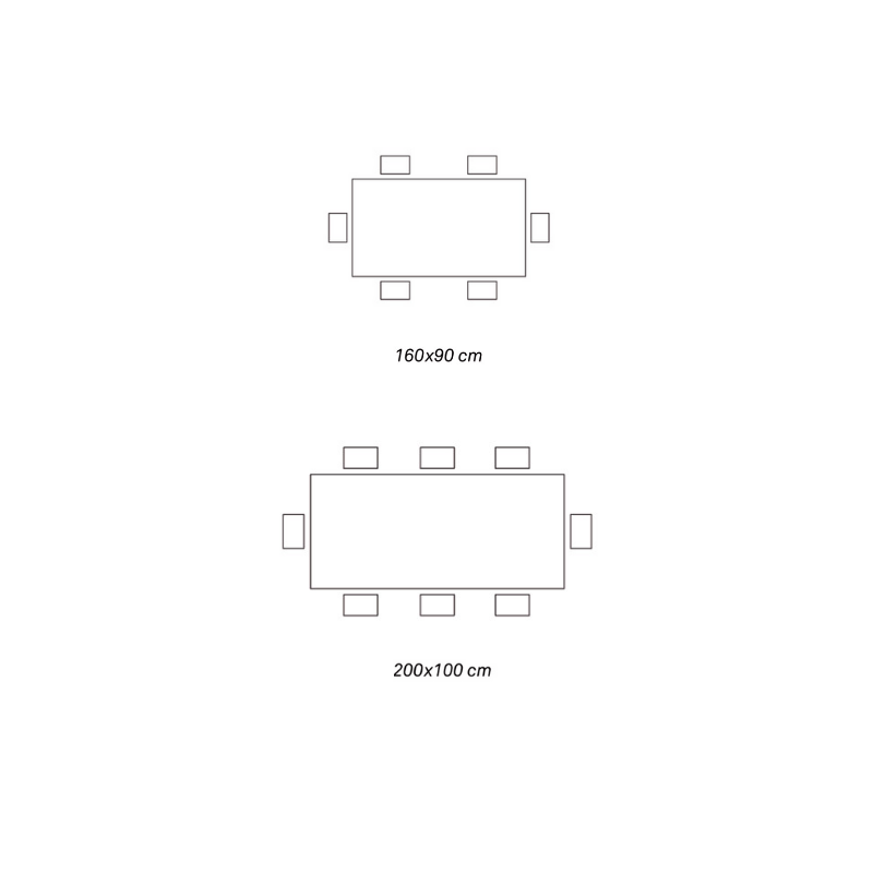 Tavolo Fisso Iron - Connubia
