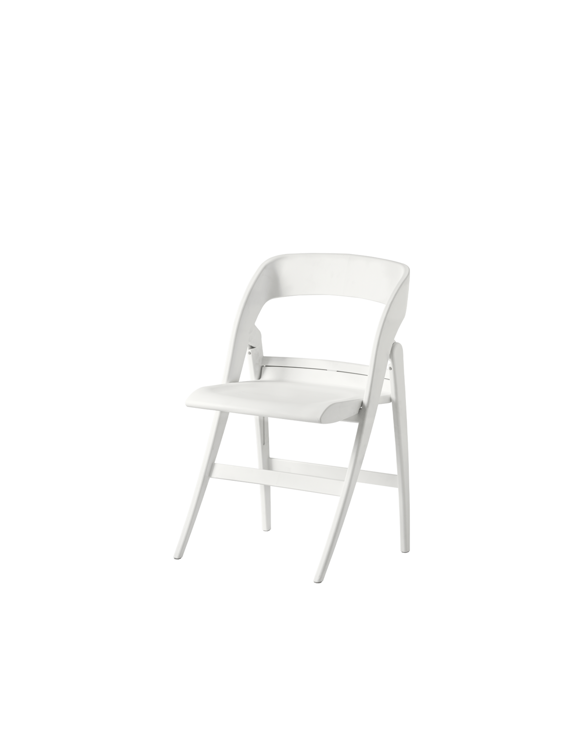 Sedia pieghevole Clikclak Connubia bianco ottico