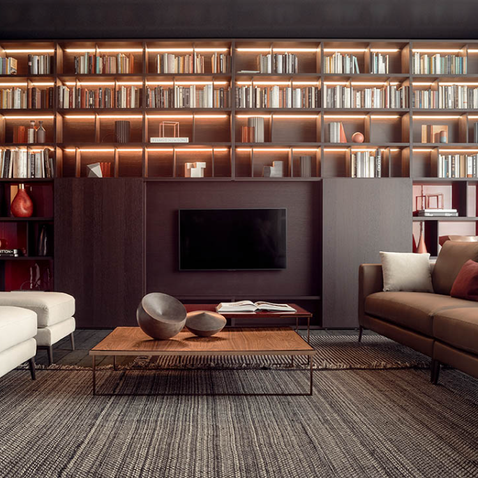 Libreria componibile Spazioteca - Pianca