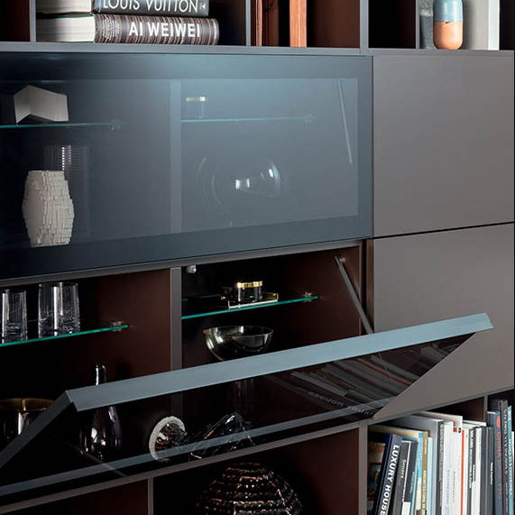 Libreria componibile Spazioteca - Pianca