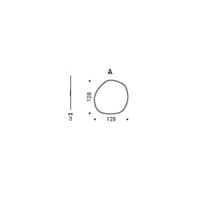 Specchio Hawaii - Cattelan Italia