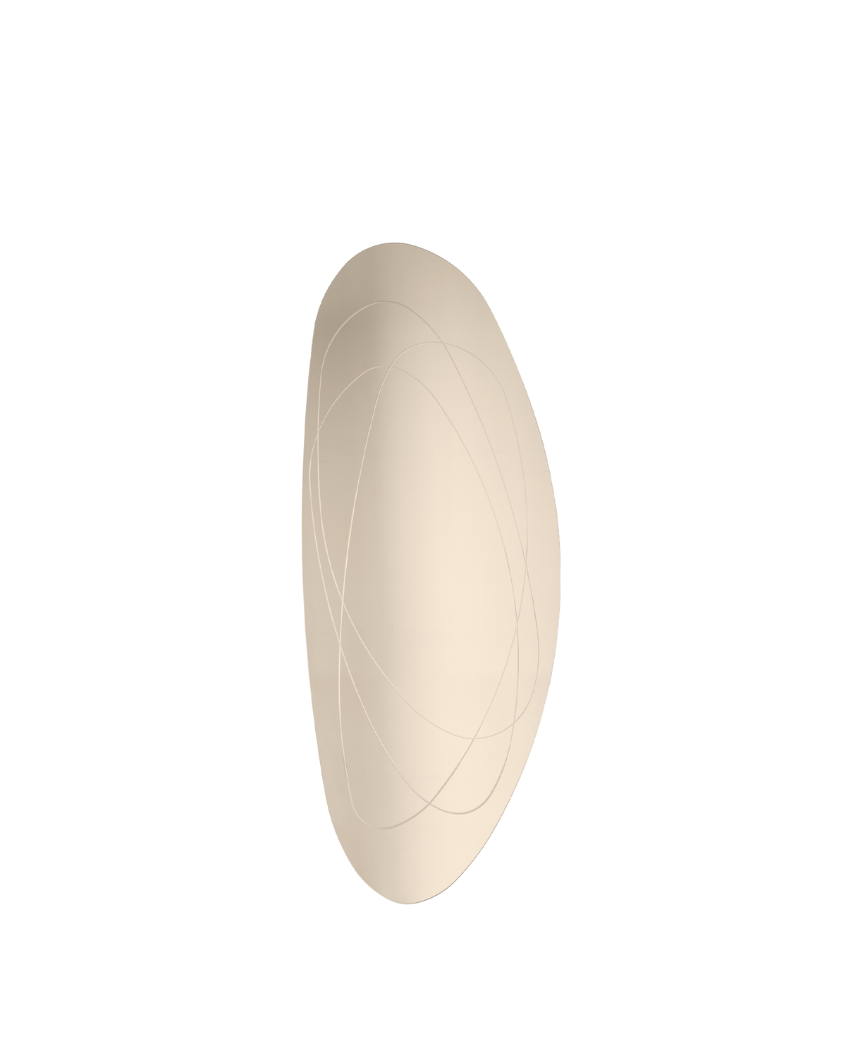 Specchio Inciso Connubia bronzo con incisioni decorative
