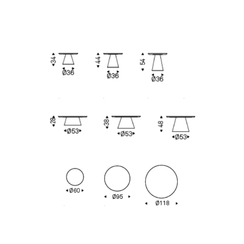 Tavolino Amerigo - Cattelan Italia