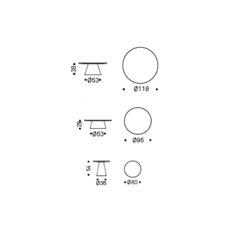 Tavolino Amerigo - Cattelan Italia