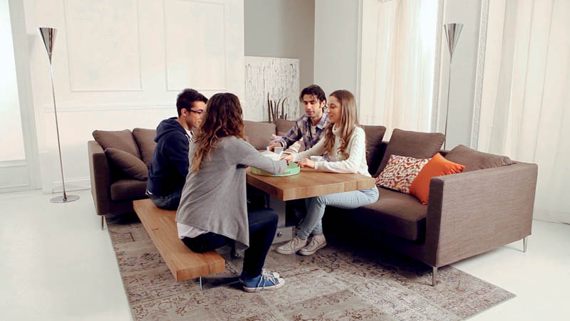 Tavolino Elevabile Markus - Ozzio Italia