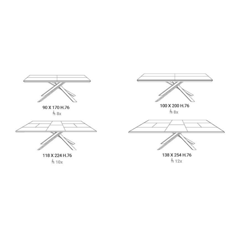 Tavolo Allungabile 4x4