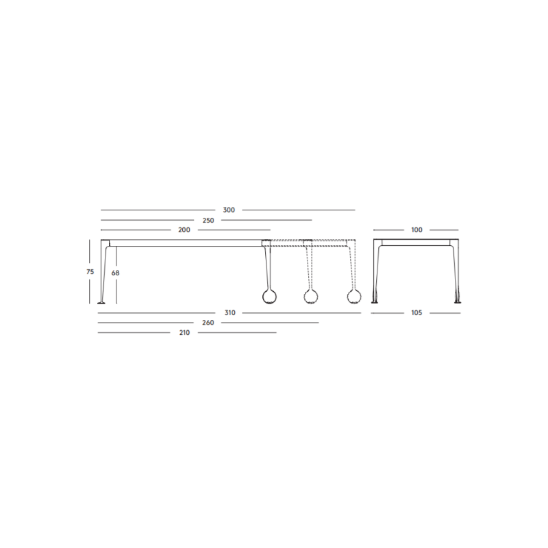 Tavolo Allungabile Big Will - Magis