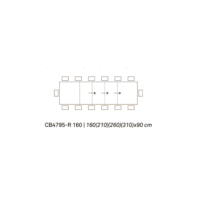 Tavolo Allungabile Bold