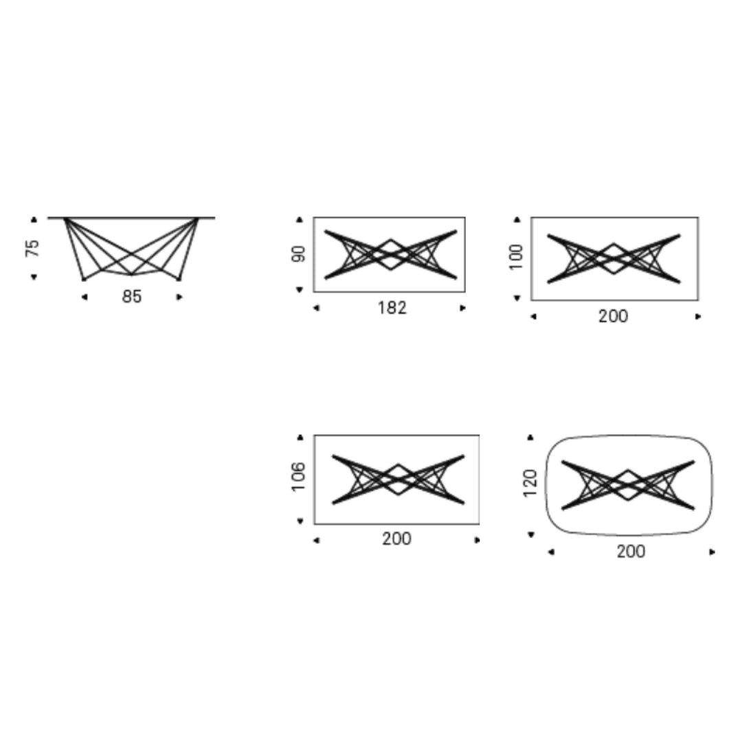 Tavolo Fisso Gordon - Cattelan Italia
