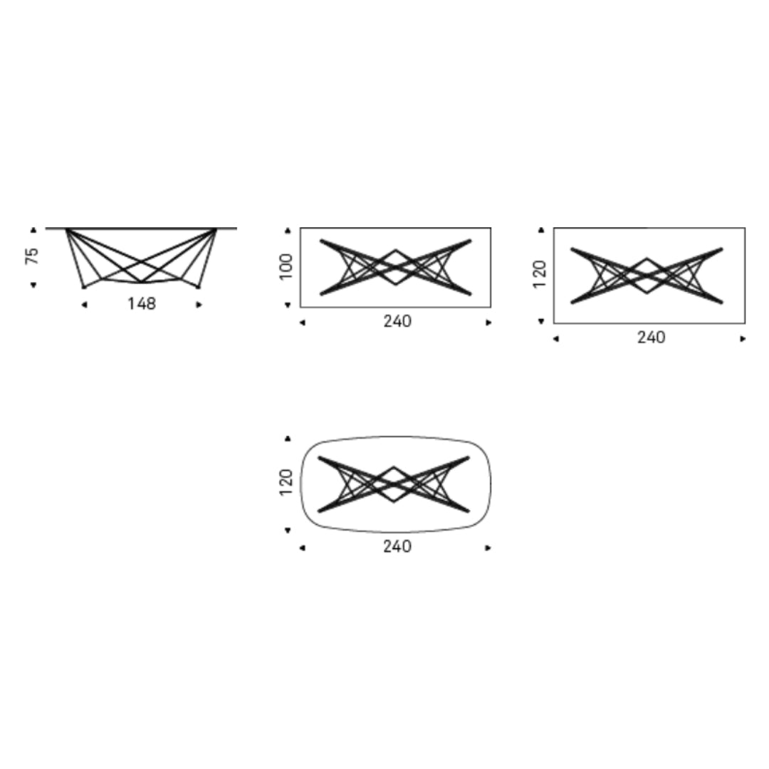 Tavolo Fisso Gordon - Cattelan Italia