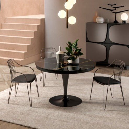 Tavolo Rotondo Allungabile Eclipse