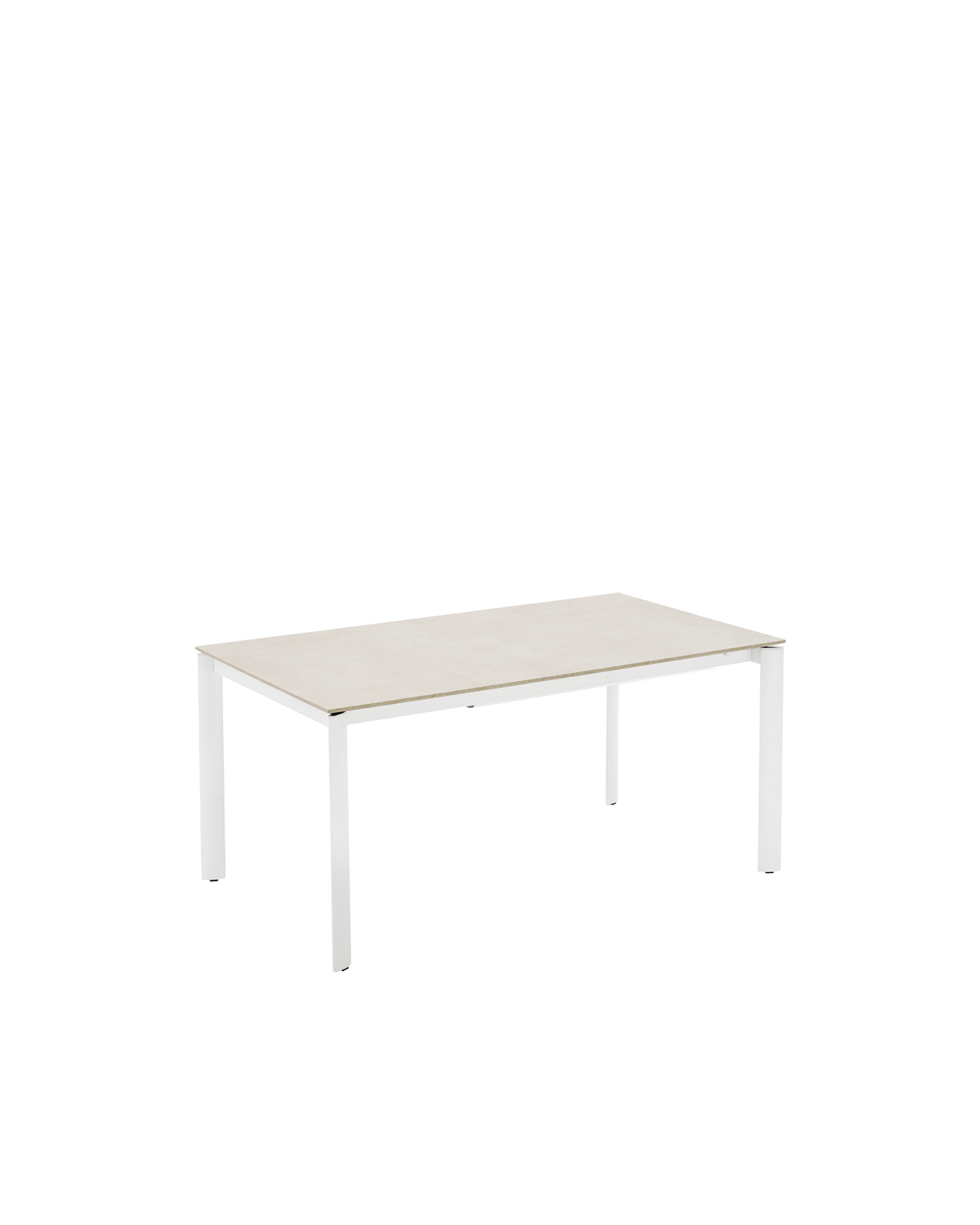 Tavolo allungabile Eminence Evo Connubia bianco con piano in nobilitato Creta
