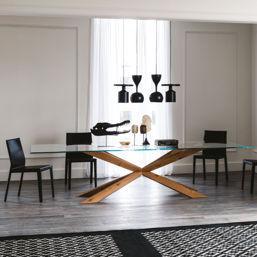 Tavolo Spyder Legno - Cattelan Italia