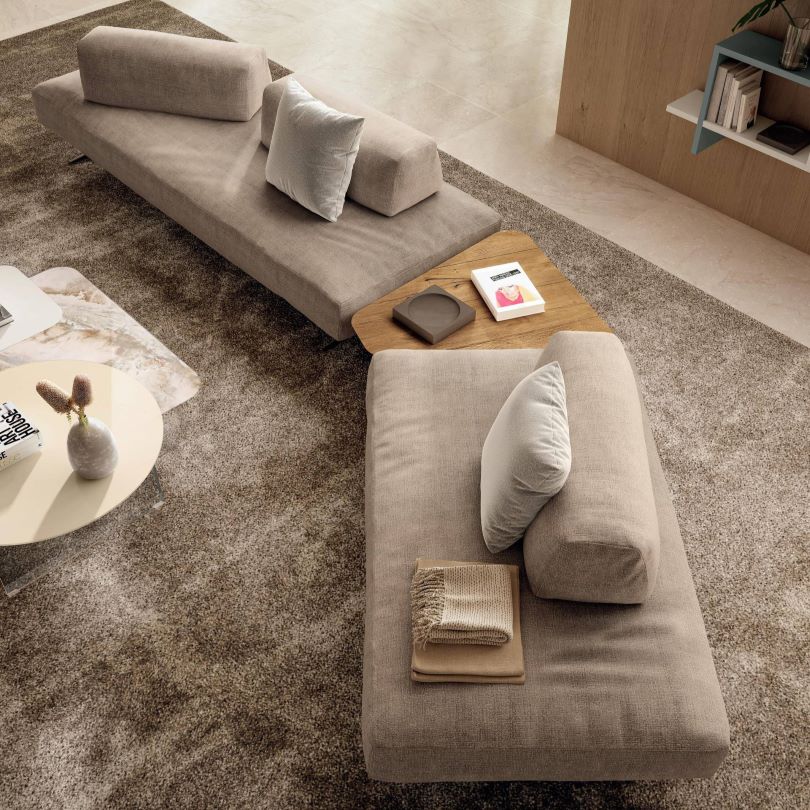 Divano modulare Air Soft Free - Lago