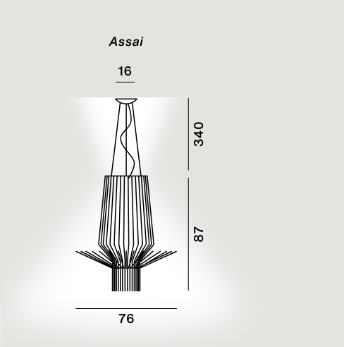 Lampada a sospensione Allegretto Assai - Foscarini