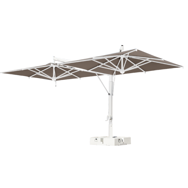 Struttura ombreggiante Alu Double Scolaro Parasol