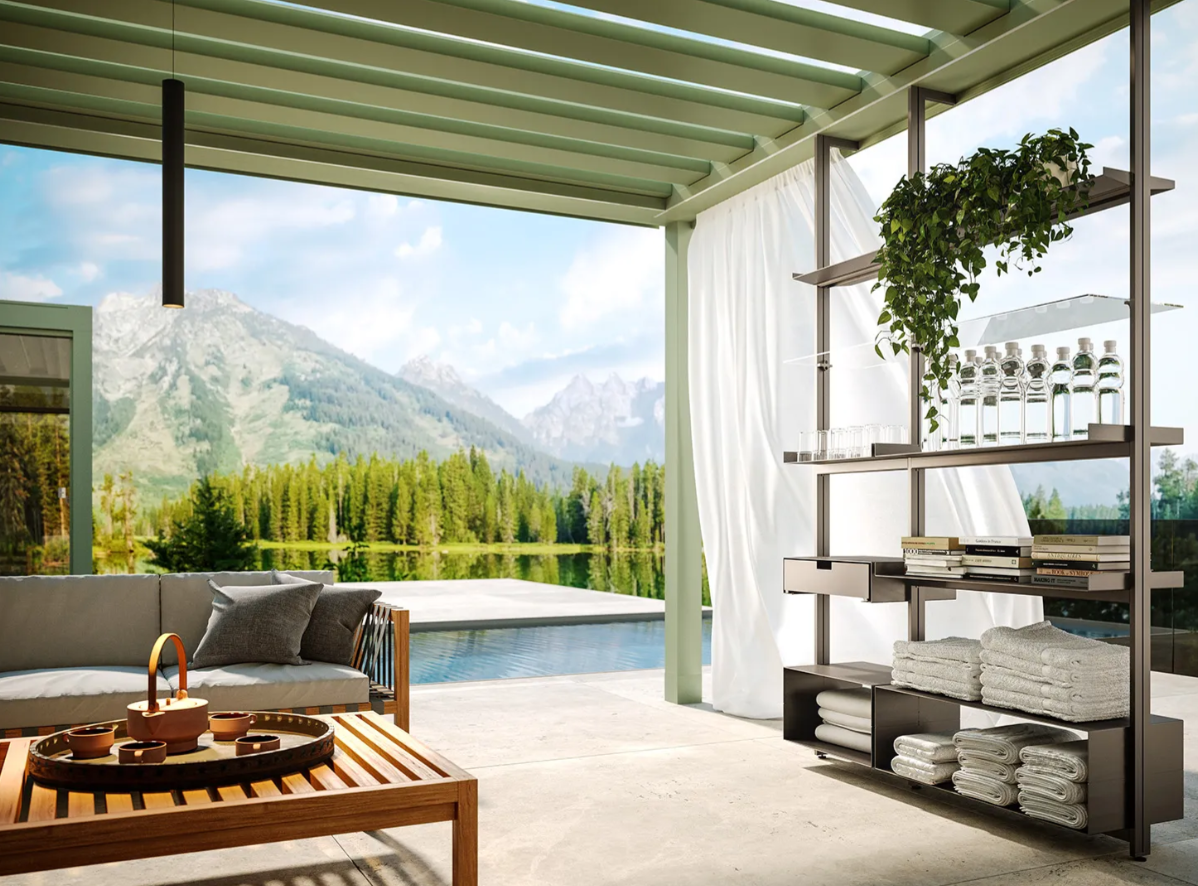 Pergola bioclimatica Carrera P - Pratic