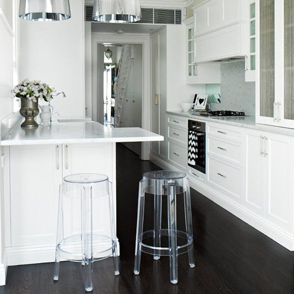 Sgabello Charles Ghost