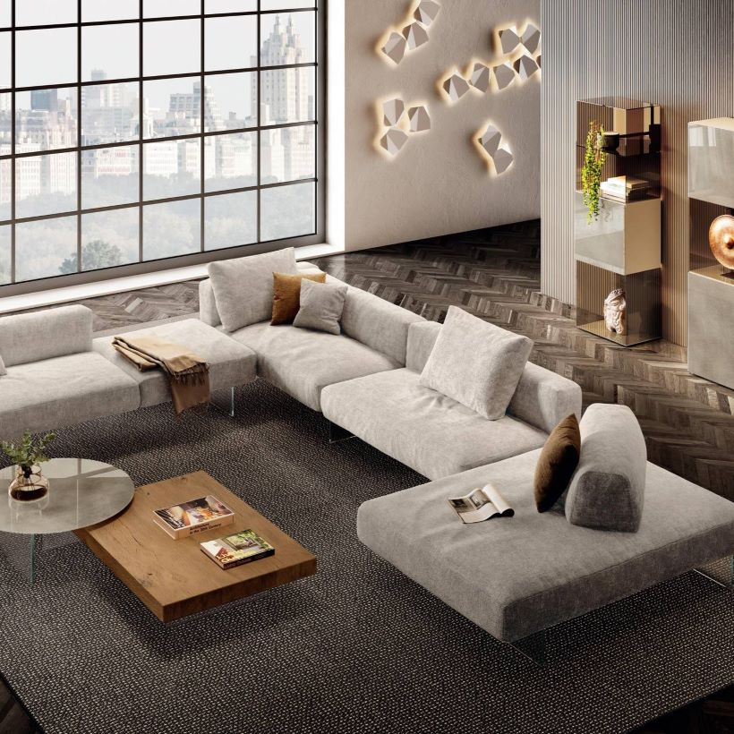 Divano modulare Air Soft - Lago