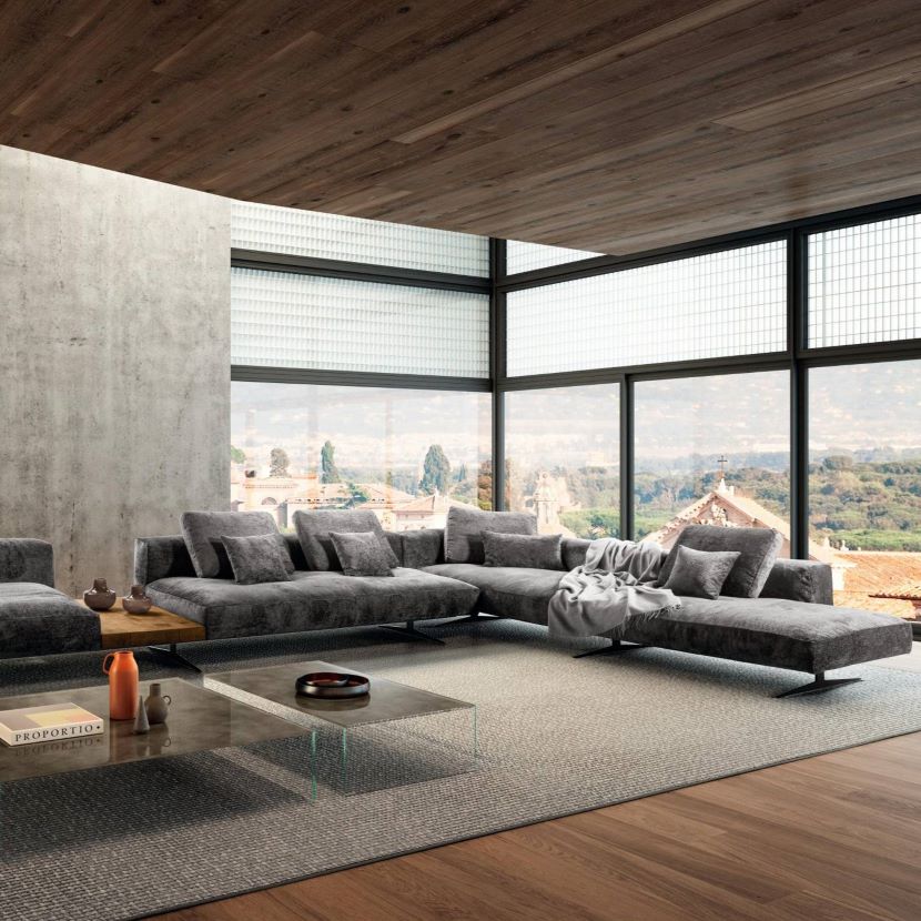 Divano modulare Air Soft - Lago