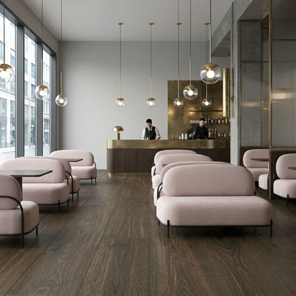 Divano imbottito per Ristoranti e Hotel Bobby