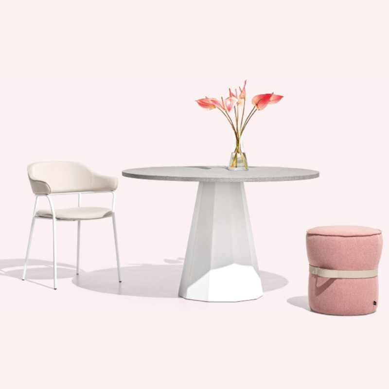 Tavolo Rotondo Fisso Dix - Connubia