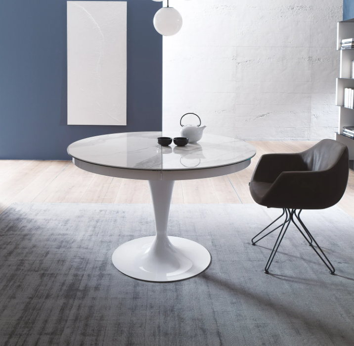 Tavolo Rotondo Allungabile Eclipse - Ozzio Italia