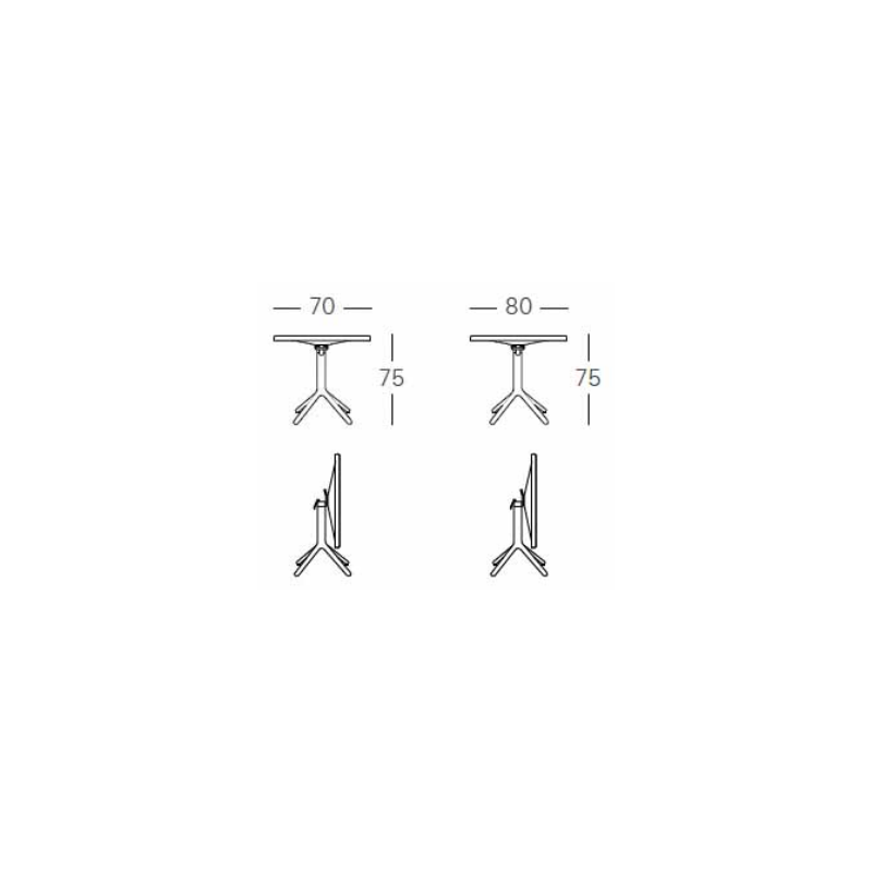 Tavolo Affiancabile Eco