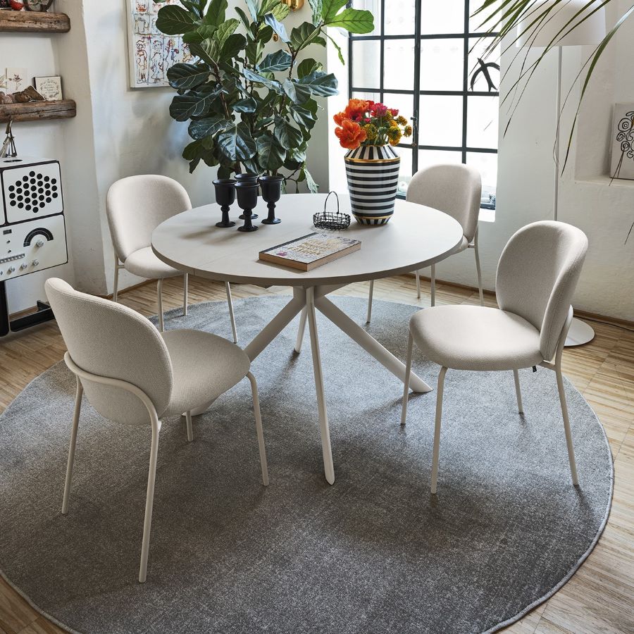 Tavolo Rotondo Allungabile Giove - Connubia