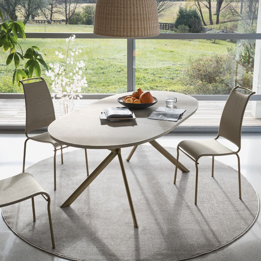 Tavolo Rotondo Allungabile Giove - Connubia