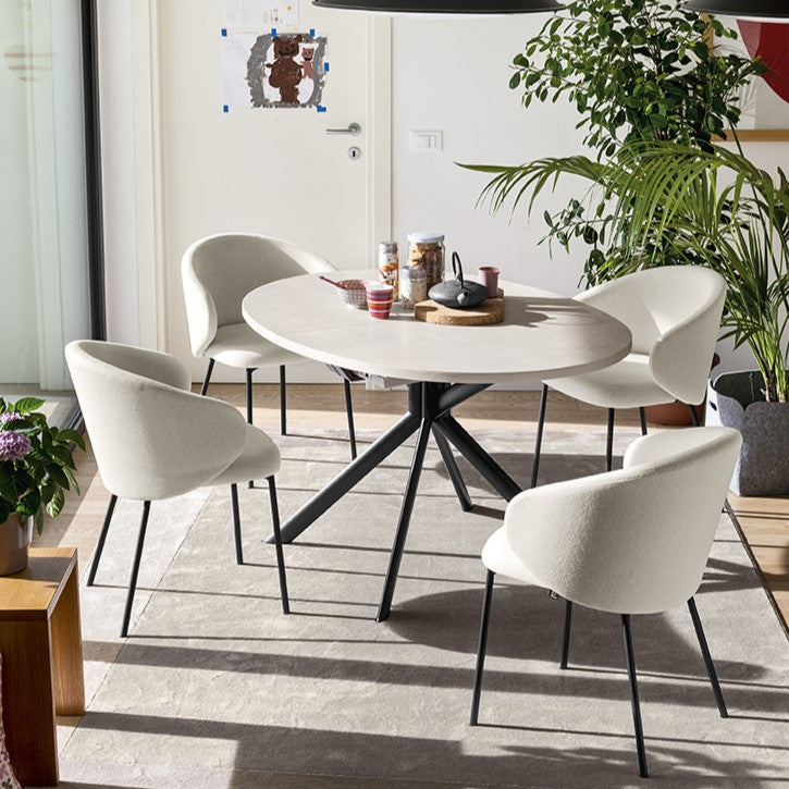 Tavolo Rotondo Allungabile Giove - Connubia